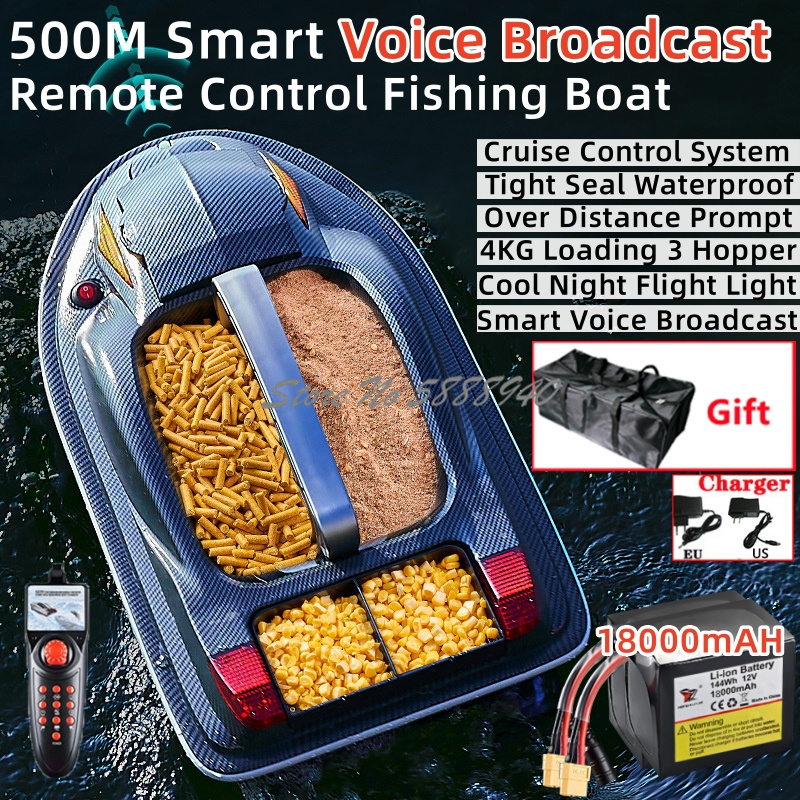Fishing Boat Navigation Light - 스마트 음성 방송 RC 미끼 배송