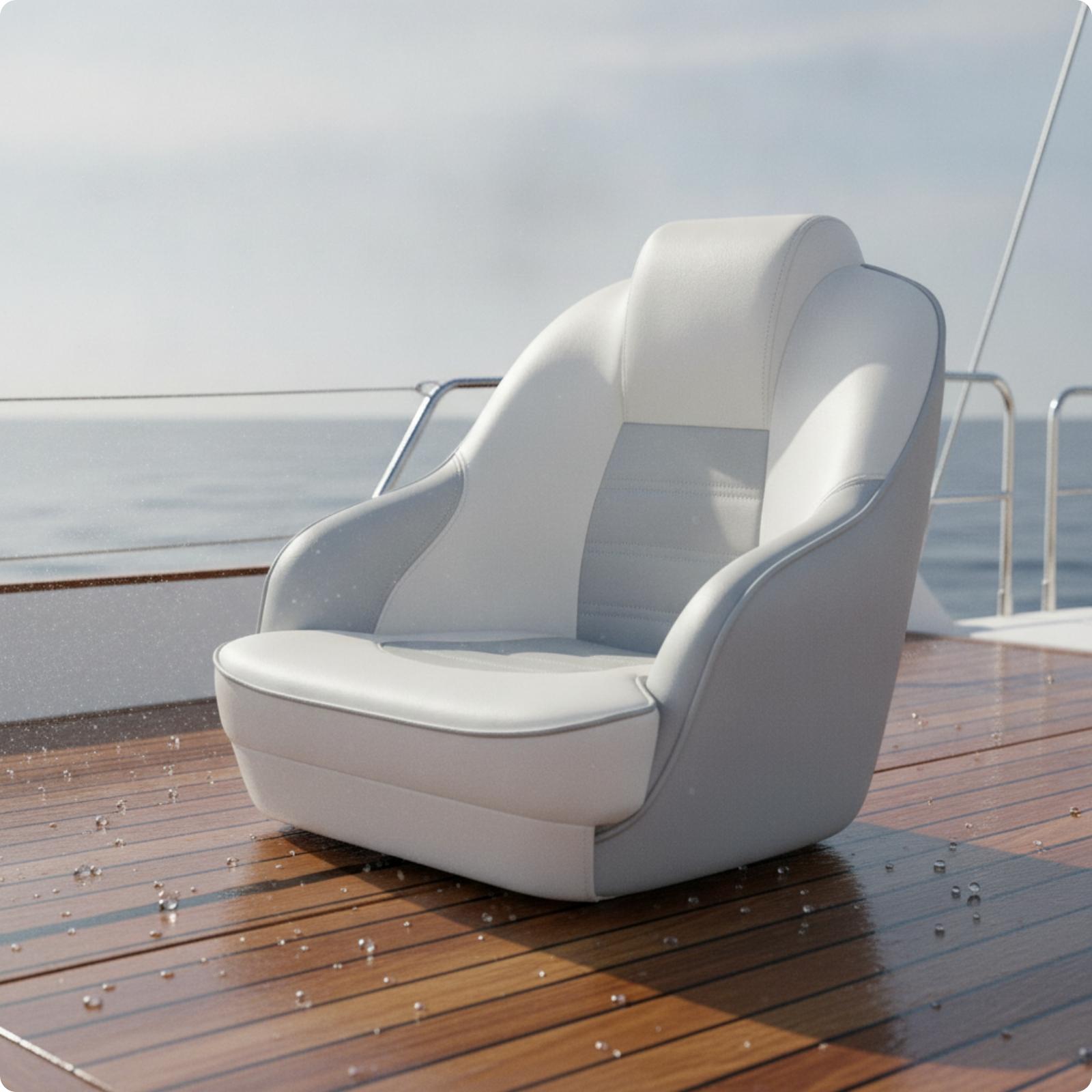 Fishing Boat Seat - 마린 캡틴 시트 하이백 럭셔리 낚시