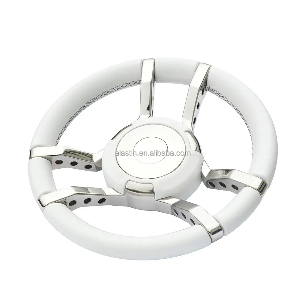 13.5인치 해양 보트 조타 휠 스테인리스 스틸 6 스 - Fishing Boat Steering Wheel 리뷰 및 가격